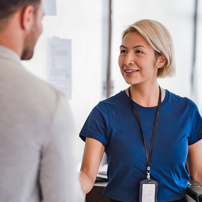 Two People Shaking Hands Two People Shaking Hands